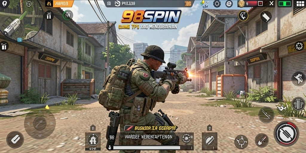 Screenshot gameplay <strong>98SPIN</strong> menampilkan aksi seru dan grafis yang menakjubkan.