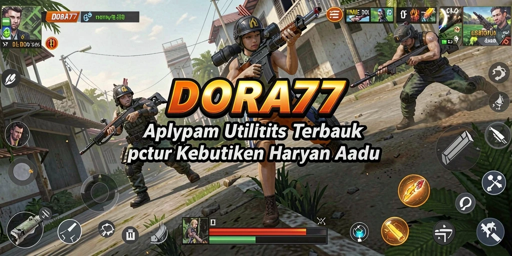 Tampilan antarmuka DORA77 yang modern dan intuitif.