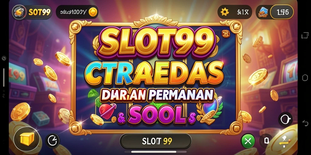 Tampilan permainan SLOT99 yang menarik dengan strategi mendalam.
