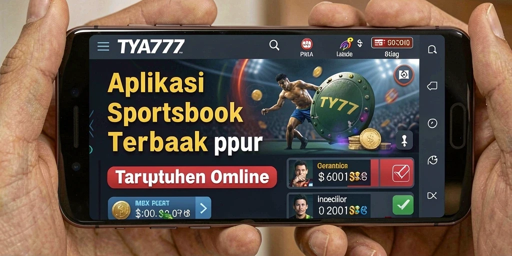 Screenshot TYA777 menunjukkan tampilan UI yang bersih dan ramah pengguna.